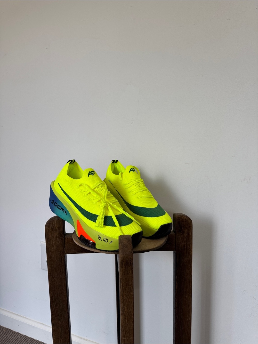 Neon Yellow Womens Running Shoes